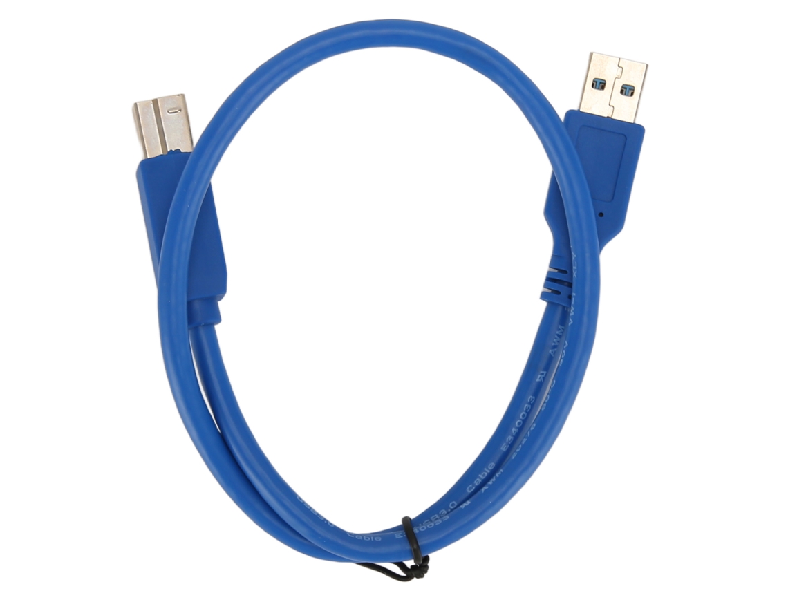 Cable De Impresora Usb 3.0 Macho A A Macho B 0.5m 5gbps Para Transferencia De Datos Impresora Escáner