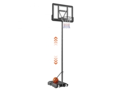 Aro de baloncesto ajustable y portátil para exteriores e interiores Tekmaquinas