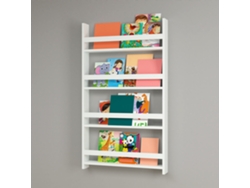 Estante de Pared [EN.CASA] (Blanco - Aglomerado de Madera - 120 x 74 x 10 cm)