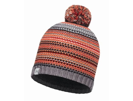 Gorro Unisexo BUFF Punto Y Polar Amity Gris (Talla Única)