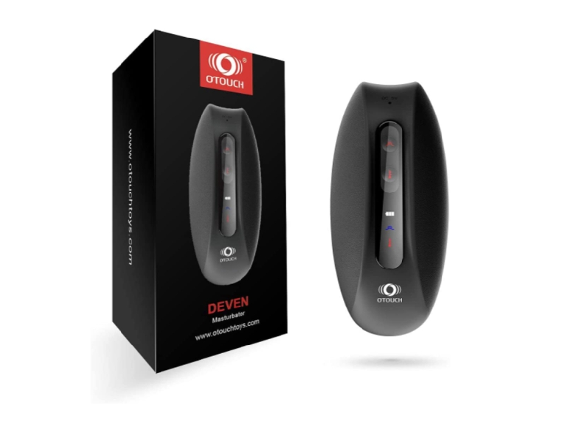 Masturbador - Masturbador Automático Para Hombres Con 6 Modos De Vibración - Juguetes Para Adultos Con Función De Calor - Negro