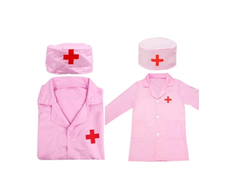 Los Niños Juegan A La Casa Juego de Juguetes de Doctor - Kit de Medicina de Simulación Ropa de Enfermera