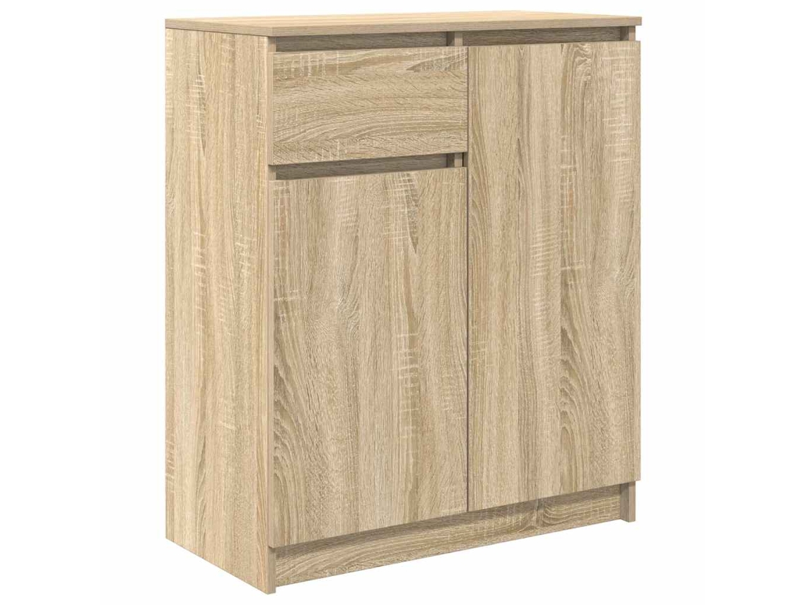 Aparador con cajón, roble Sonoma, MAISON EXCLUSIVE, en derivados de madera