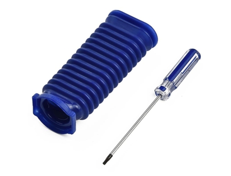 Peças de aspirador de pó tambor de sucção acessórios de mangueira azul para dyson v7 v8