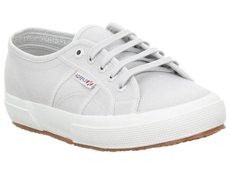 Zapatillas Deportivas SUPERGA (Gris - Material Sintético - 39)