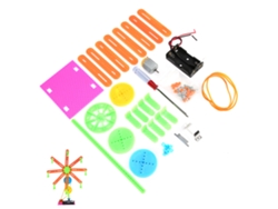 Juguete Educativo Montable Niños Diy Rueda De La Fortuna Eléctrica Ciencia Tecnología