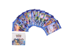 Ats-36 Paquetes De Tarjetas De Juego Coleccionables Con Estampado Claro, Patsrones Vívidos Y Tarjetas Brillantes Aleatsorias