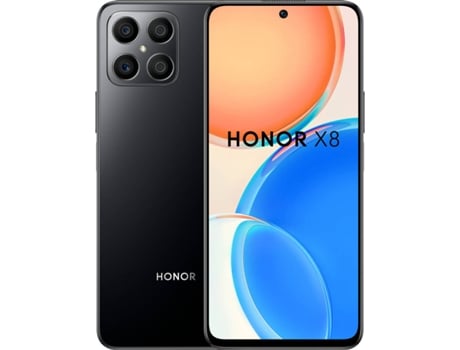Smartphone HONOR X8 4G (6.7'' - 6 GB - 128 GB - Negro)