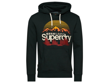Sudadera con Capucha SUPERDRY Cl Great Outdoors Verde (L)