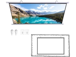 Pantalla De Proyección De Lona De 30, 40, 50, 60 Y 72 Pulgadas Para Cine En Casa, Compatible Con Televisores