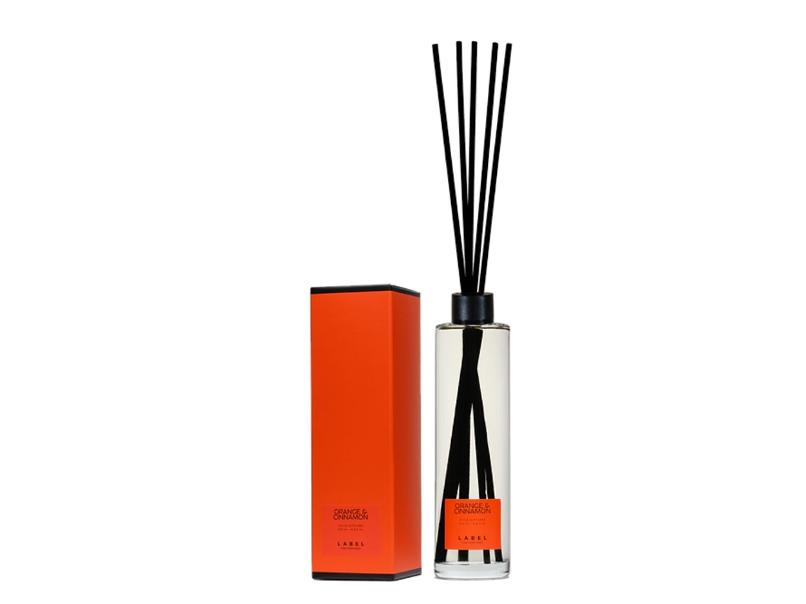 Varitas Perfumadas LABEL Naranja Canela 200 ml