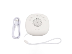 Máquina Portátil De Ruido Blanco Con Luz Nocturna, 20 Sonidos, Temporizador De 3 Posiciones, Para Adultos Y Bebés.