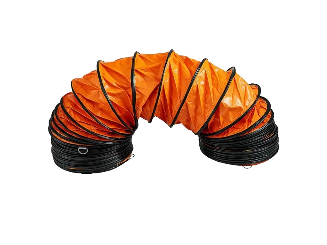 Manguera de escape flexible, PVC, anillo en D, 25 pies 10 pulgadas OEM