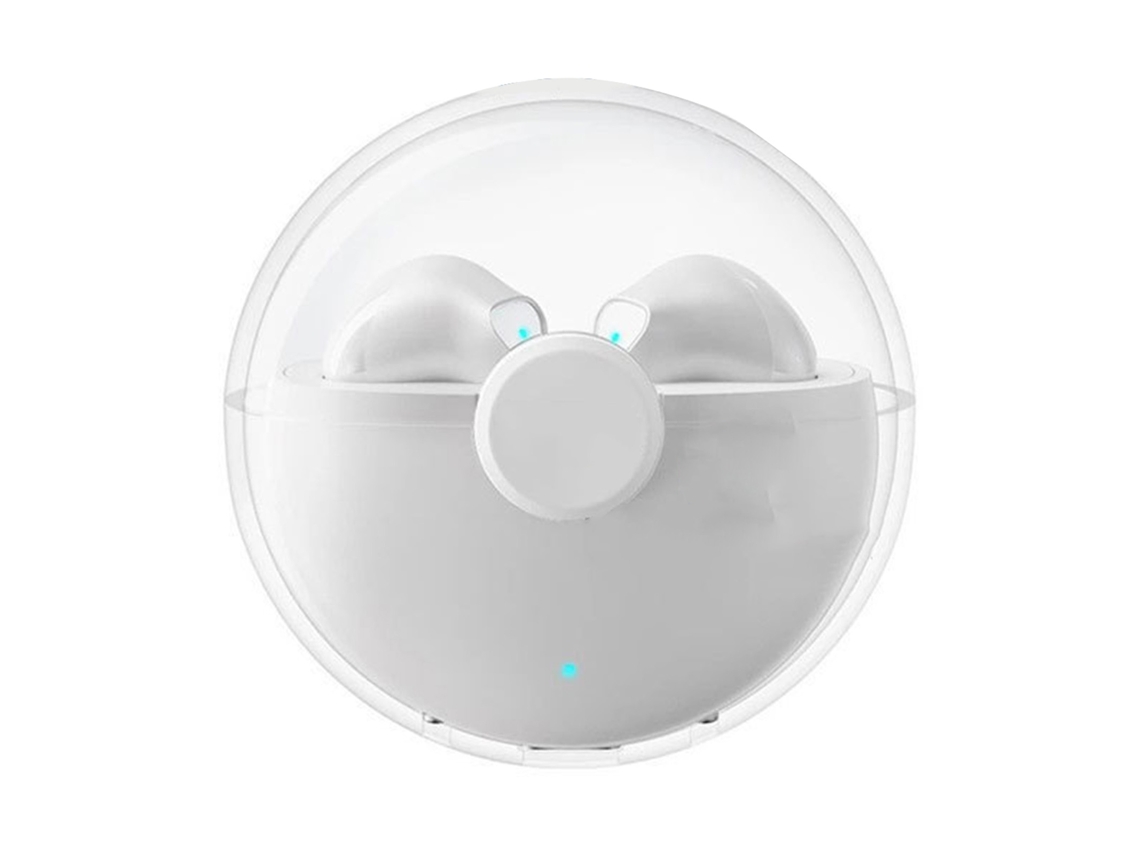 Auriculares Inalámbricos Bluetooth Con Cancelación De Ruido, Llamadas Nítidas Y Carga Rápida Para Deportes - Blanco