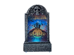 Lámpara Led De Halloween Con Forma De Lápida Y Patrones Decorativos Especiales Para Fiestas, Bares, Hogares Y Calabazas.