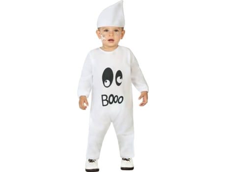 Disfraz de Bebé DISFRAZZES Fantasma Booo (Talla: 6 a 12 meses)