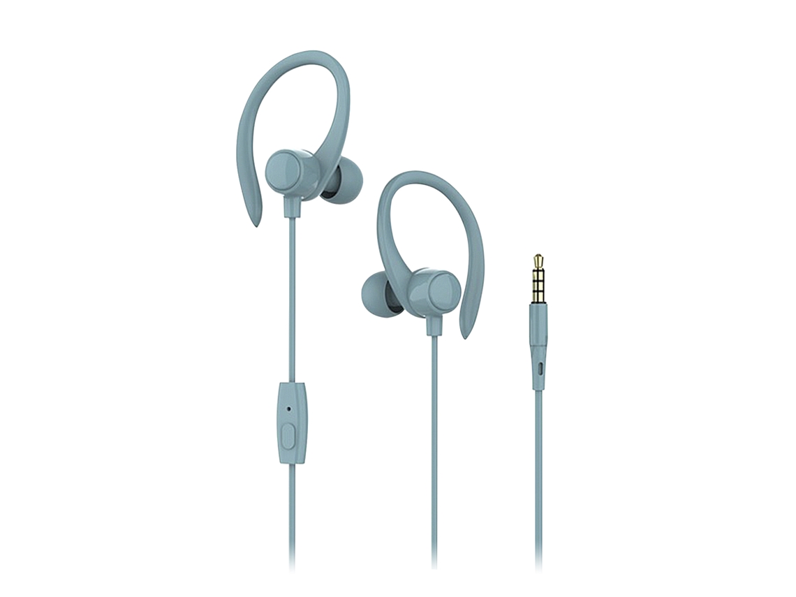 Auriculares Deportivos S07 Con Cable, Máxima Sujeción. Micro Y Botón De Control Incorporado.
