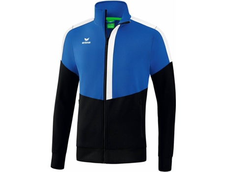 Chaqueta Niños ERIMA Worker Squad (Azul Royal, Negro, Blanco - 8 Años)