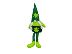 Muñeco De Peluche Sin Rostro, Adorno Para Fiesta Del Día De San Patricio Con Trébol