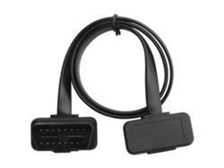 Conector De Cable De Extensión De Diagnóstico Plano Obd2 De 16 Pines Macho A Hembra Para Coche