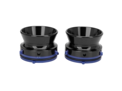 Adaptadores Universales De Buje Nab De Aleación De Aluminio Pulido De 10 Pulgadas Para Grabadoras De Cinta Studer, Revox, Akai Y Teac.