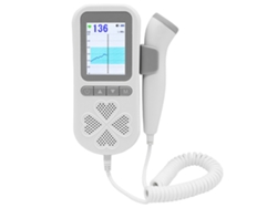 Monitor fetal portátil Rebe para detecção de batimentos cardíacos em gestantes, monitor fetal doméstico com baterias.