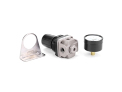 Regulador De Presión De Aire Ajustable Con Válvula De Manómetro Y Conexión Para Compresor G1/4 Ar2000-02