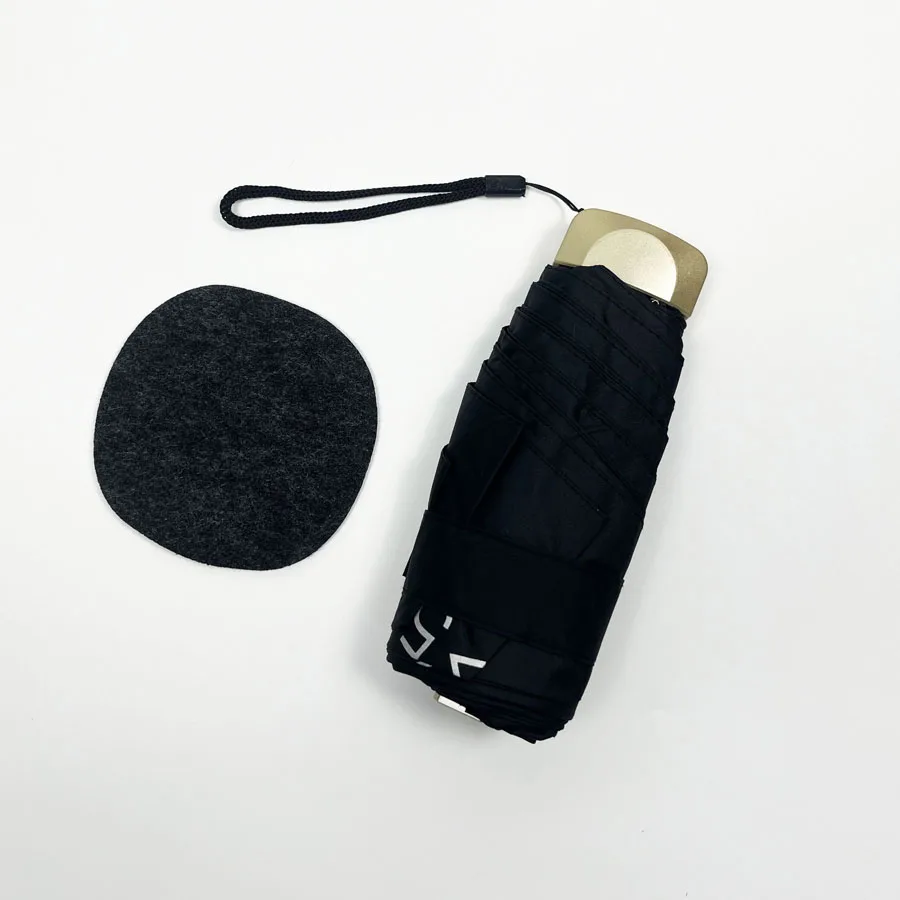 (preto, 6k) Mini Guarda-sol Para Exterior, Proteção Uv, Ultraleve