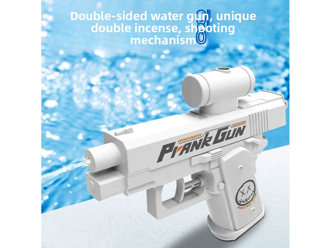 Pistola de agua creativa bidireccional que rocía agua en reversa. Mdug (rosa)