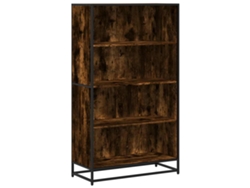 Estantería de madera de roble ahumado de MAISON EXCLUSIVE, 80,5x35x139 cm