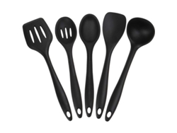 2026-39814-set De 5 Utensilios De Cocina De Silicona Premium Resistente Al Calor Para Horneado Y Cocina