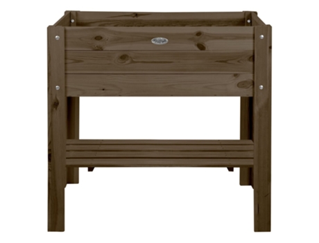 Esschert Design Arriate de cultivo con patas L color marrón S