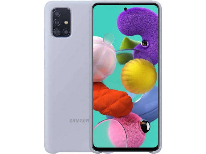 Funda SAMSUNG Galaxy A71 Silicona Gris
