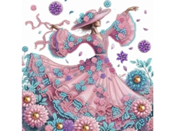 Pintura de diamante SIURN Ab47, manualidades, decoración del hogar (30 x 30 cm)