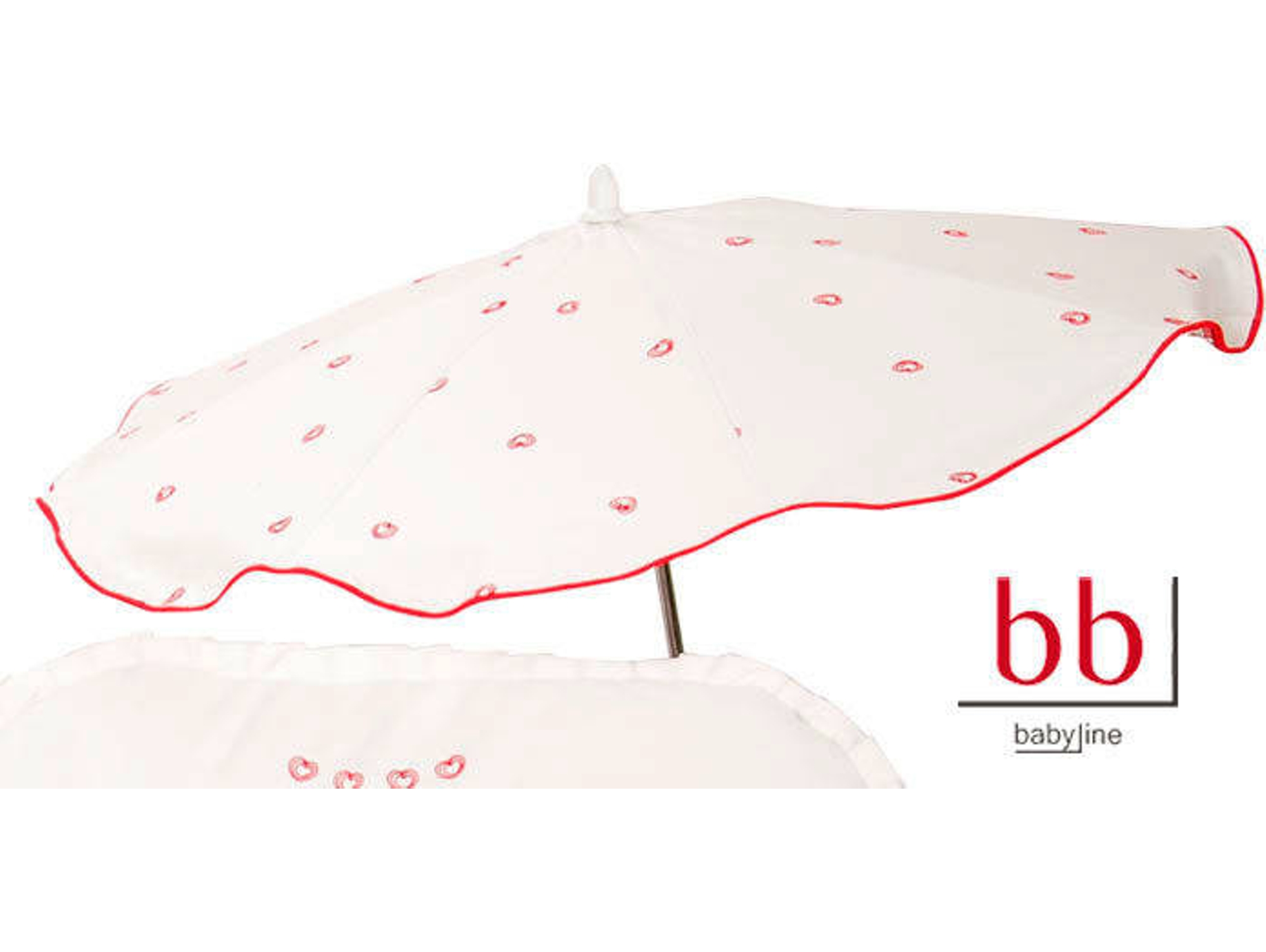 Sombrilla BABYLINE Blanco Morado