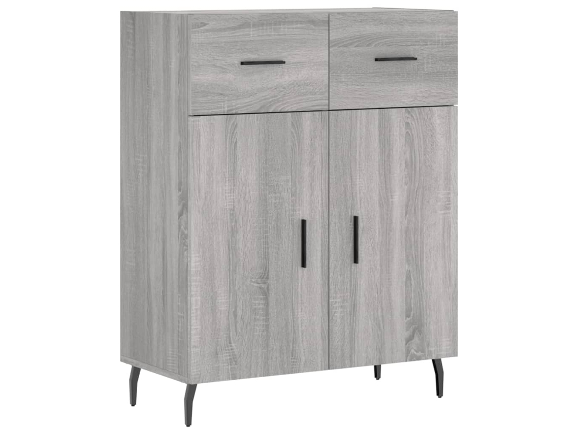 Aparador 69,5x34x90 cm Derivados de Madera Gris Sonoma MAISON EXCLUSIVE