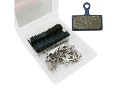 Caja de 25 pastillas de freno para bicicleta NEWTON Box (25Pr) Shimano Xt M8000-M785 - Xtr M9000-M985 Slx M666-M675 ( Organic)