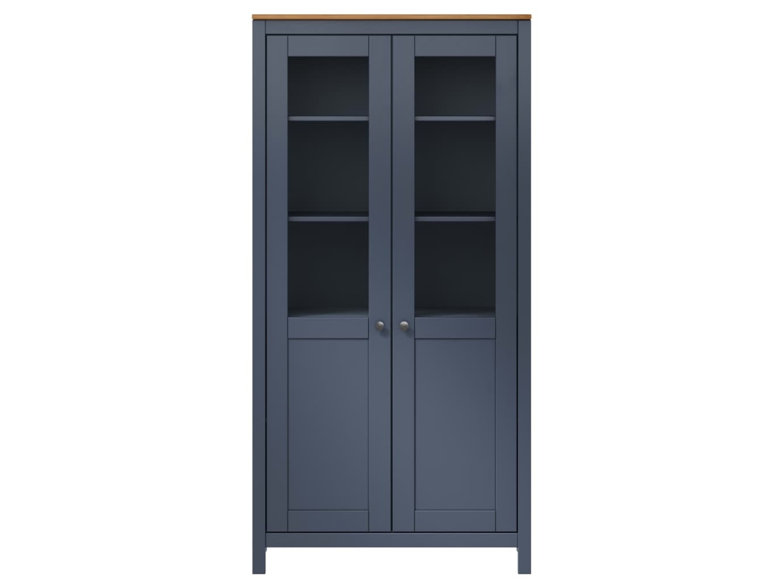 Maison Exclusive - Aparador Hill Madera De Pino Gris 85x37x170,5 Cm