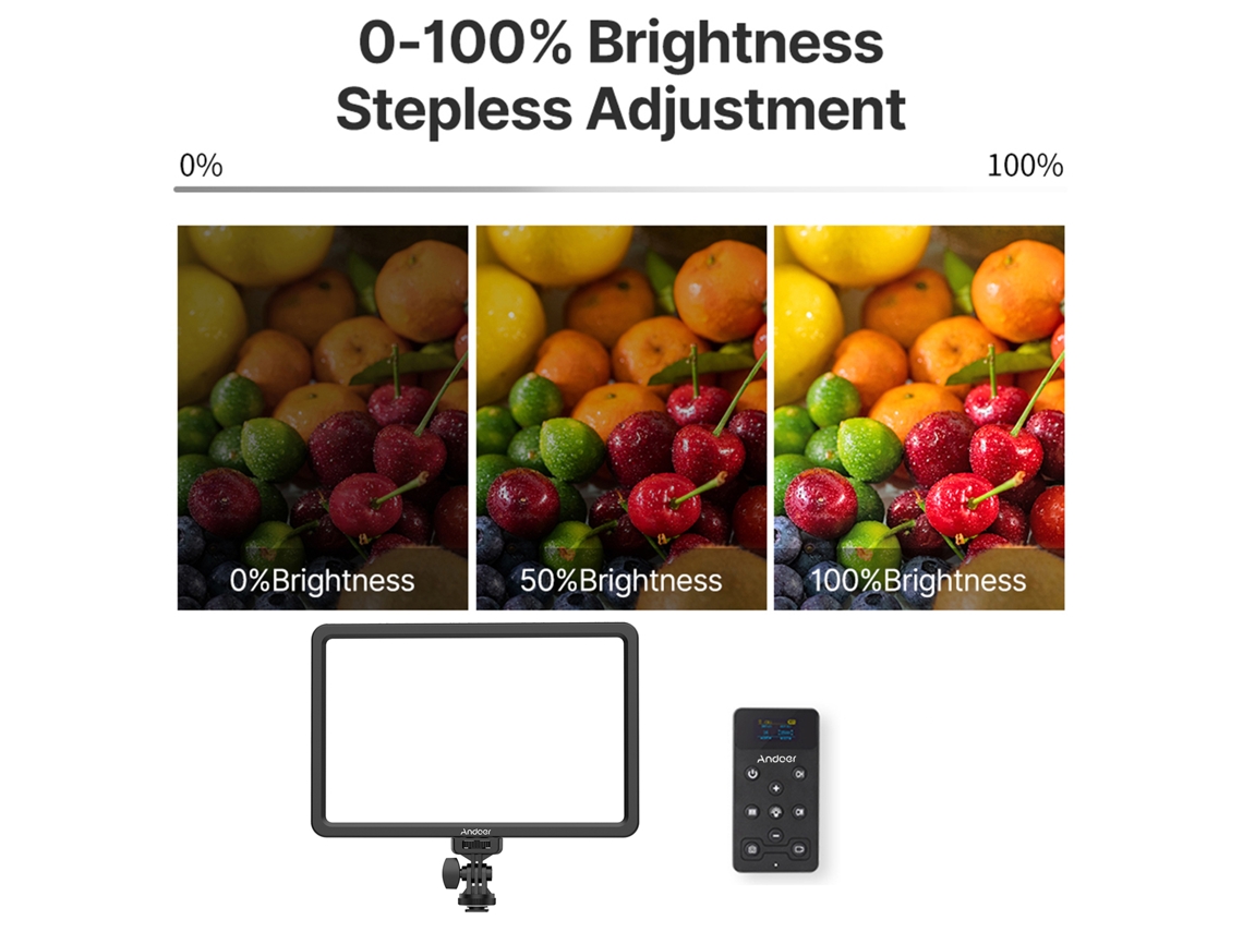 Luz LED para streaming, fotografía y videoconferencias: panel de luz bicromática USB para grabación en directo.