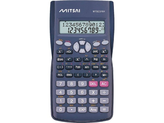 Calculadora Científica MITSAI MTSC5164 Negro
