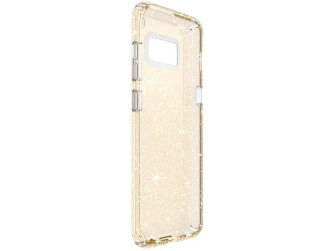 Carcasa Samsung Galaxy S8 SPECK Presidio Clear + Glitter Dorado