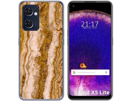 Carcasa Oppo Find X5 Lite 5G TUMUNDOSMARTPHONE Dibujos Mármol 10 Multicolor