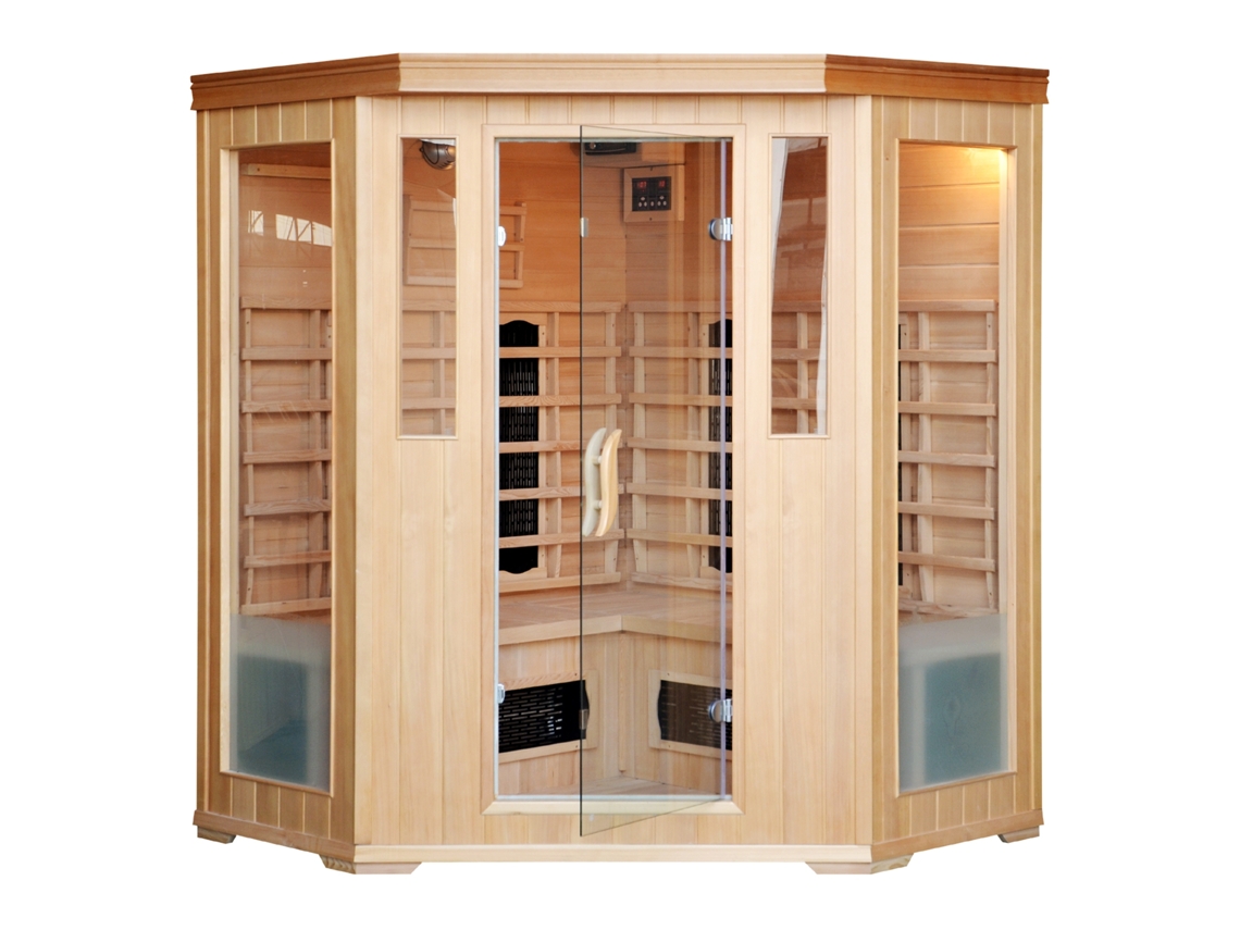 Sauna CONCEPT U Narvik (Marrón - Madera - 150x65x120 cm)