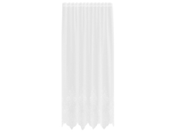 Maison Exclusive - Cortina De Encaje Con Cortinas 150 X 240 Cm Poliéster