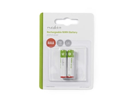 Bateria Recargable Aaa 1.2V 700Mah Blister 2 Uni.