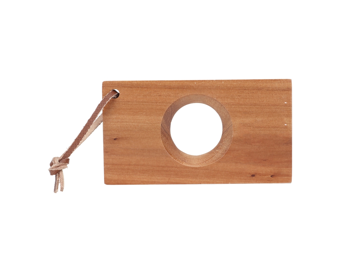 Soporte De Filtro De Café De Madera Inodoro Y Estable Con Cordón, Posavasos Y Accesorio Para Café.