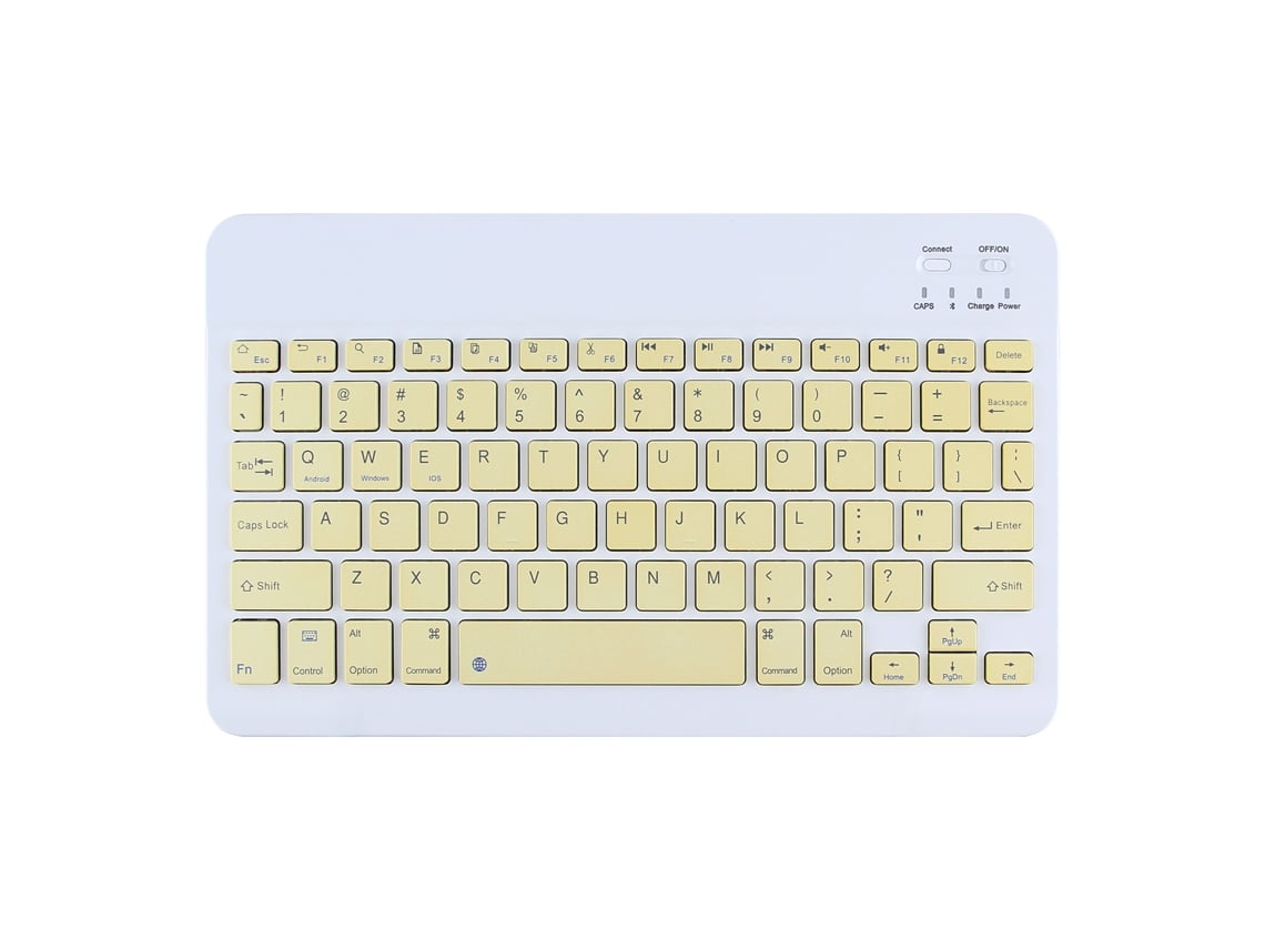 Teclado Inalámbrico De 10 Pulgadas Para Sistemas Android, Ios Y Windows