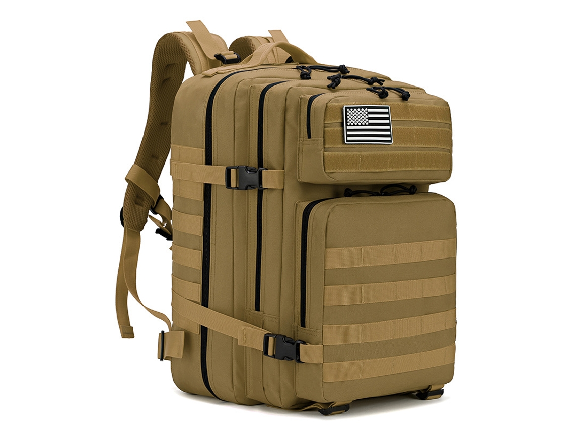 Mochila táctica militar de 45 l, ideal para senderismo, trekking, plegable, impermeable y de supervivencia. Stelasplen