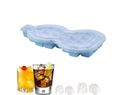 2026-bandejas De Hielo Reutilizables Para Whiskey Cóctel Chocolate Hasta 21 Cubos De Hielo Rosa O Cuadrados Para Hogar Fiestas Bares