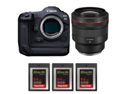 Canon Eos R3 + Rf 85mm F/1.2 L Usm + 3 Sandisk 64gb Extreme Pro Cfexpress Type B + Ebook “20 Consejos Para Fotos Que Impactan”